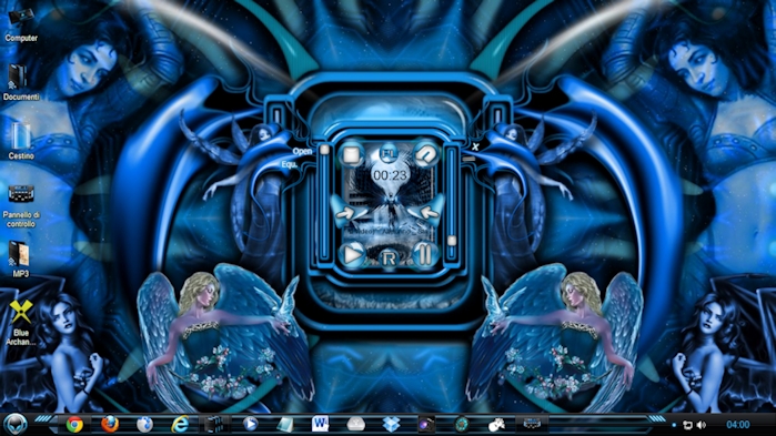 Blue Archangel by Mr Rearm